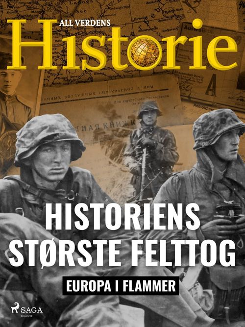 Couverture ebook de Historiens største felttog, de All Verdens Historie