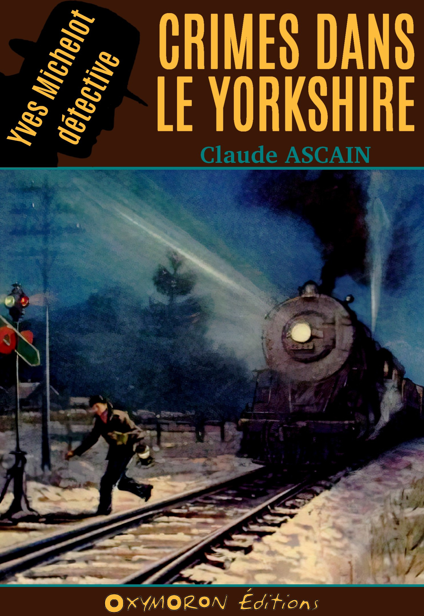 Couverture ebook de Crimes dans le Yorkshire, de Claude Ascain