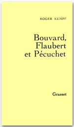 Couverture ebook de Bouvard, Flaubert et Pécuchet, de Roger Kempf