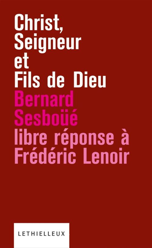 Couverture ebook de Christ, Seigneur et Fils de Dieu, de Bernard Sesboüé