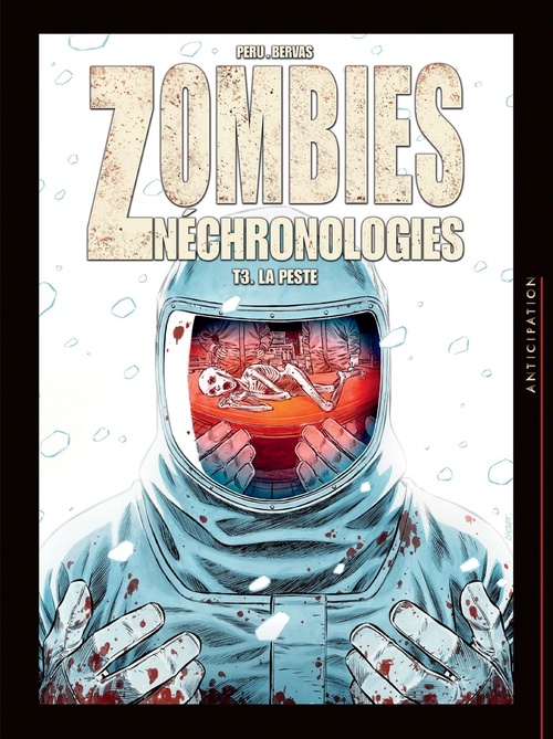 Couverture ebook de Zombies néchronologies T03 - La Peste, de Olivier Peru