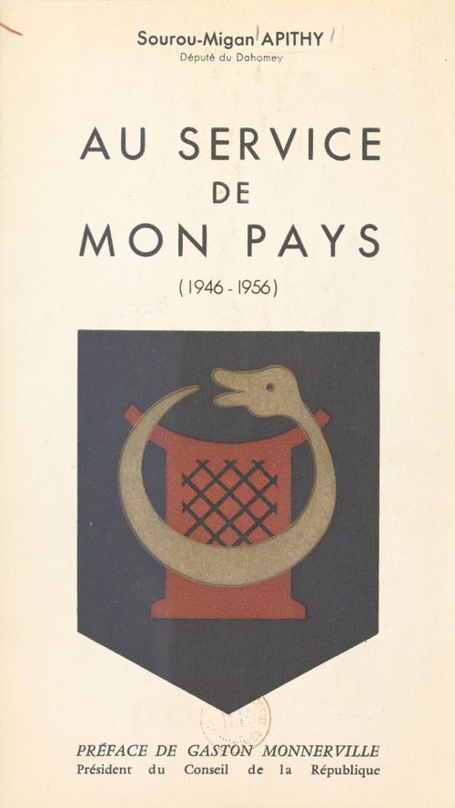 ebook cover of Au service de mon pays, by Sourou-Migan Apithy