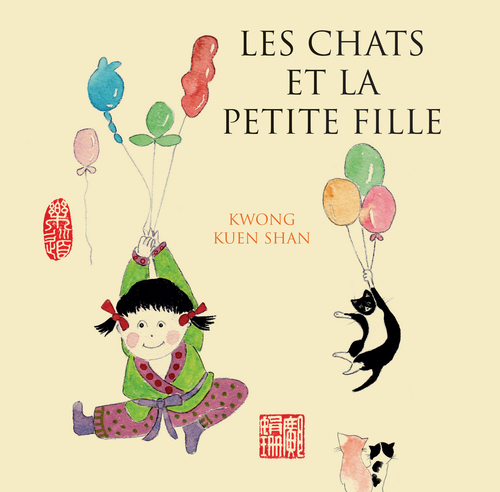 Couverture ebook de Les chats et la petite fille, de Kwong kuen Shan