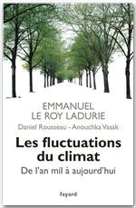 ebook cover of Les fluctuations du climat de l'an mil à aujourd'hui, by Emmanuel Le Roy Ladurie