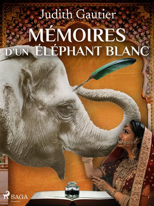 ebook cover of Mémoires d'un Éléphant blanc, by Judith Gautier