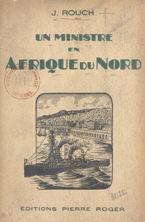 Couverture ebook de Un ministre en Afrique du Nord, de Jules Rouch