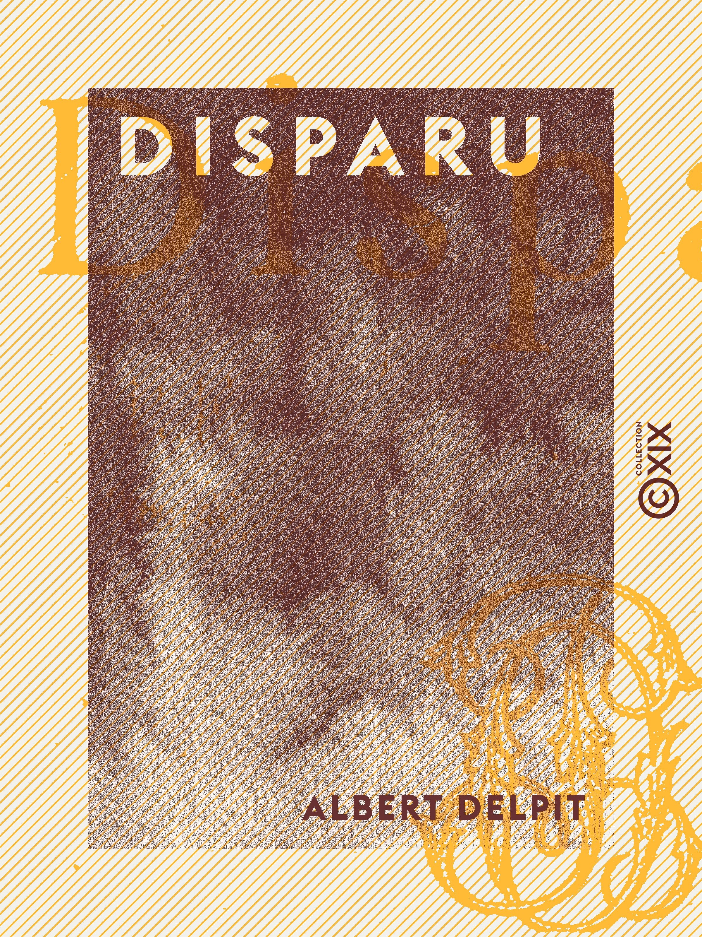 Couverture ebook de Disparu, de Albert Delpit