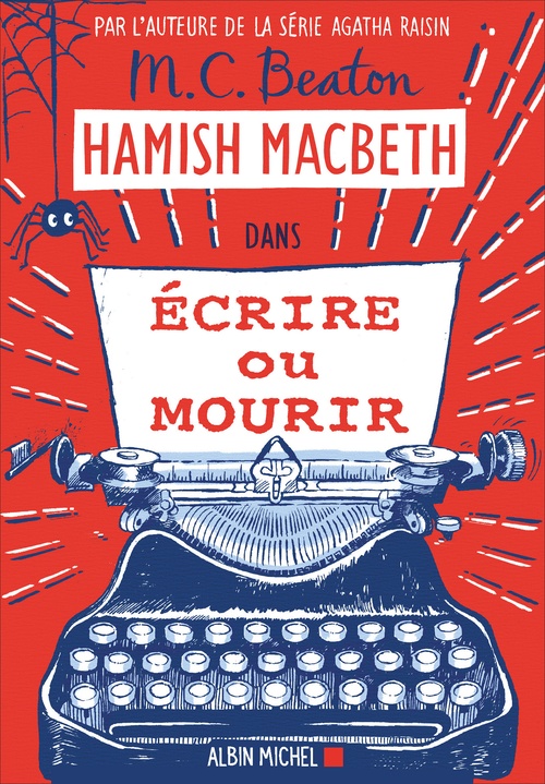 Couverture ebook de Hamish Macbeth 20 - Ecrire ou mourir, de M. C. Beaton