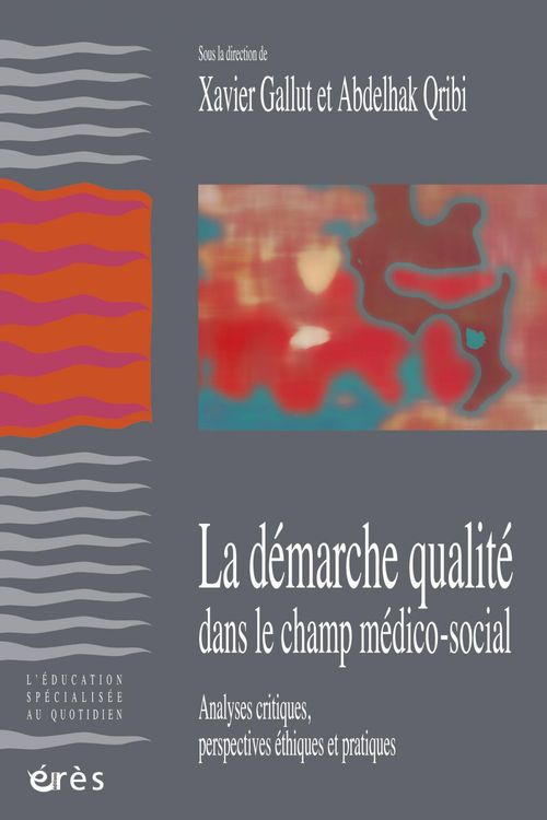 ebook cover of La démarche qualité dans le champ médico-social, by Chauviere