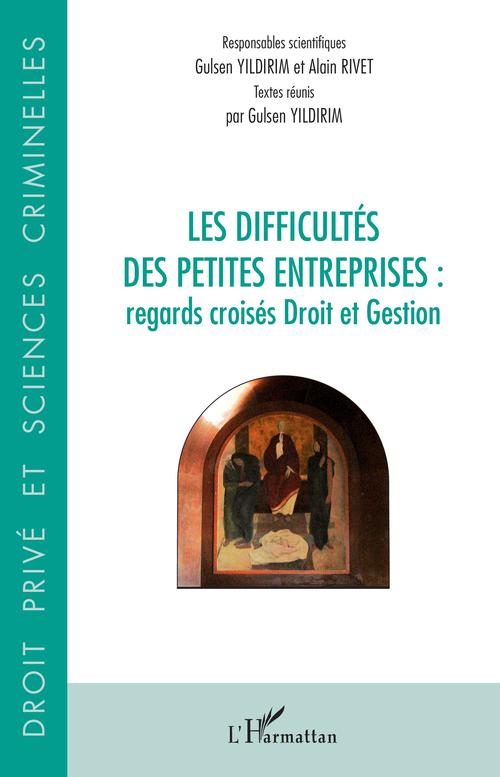 Couverture ebook de Les difficultés des petites entreprises, de Alain Rivet, Gulsen Yildirim