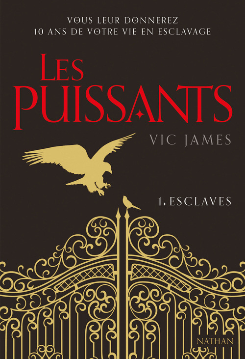 Couverture ebook de Les Puissants - tome 1 Esclaves, de Vic James