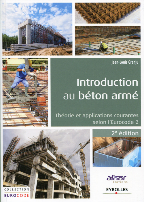 Couverture ebook de Introduction au béton armé, de Jean-louis Granju
