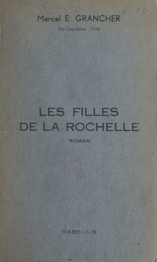 Couverture ebook de Les filles de La Rochelle, de Marcel E. Grancher
