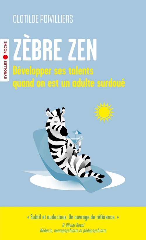 ebook cover of Zèbre zen, by Clotilde Poivilliers