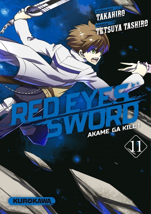 ebook cover of Red Eyes Sword Akame Ga Kill ! - Tome 11, by Takahiro, Tetsuya Tashiro