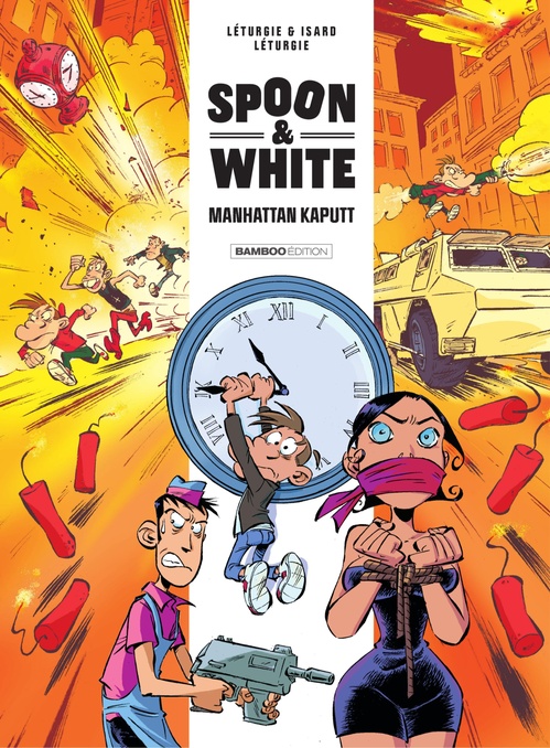ebook cover of Spoon & White - Tome 7 - Manhattan Kaputt, by Jean Léturgie, Yann, Franck Isard