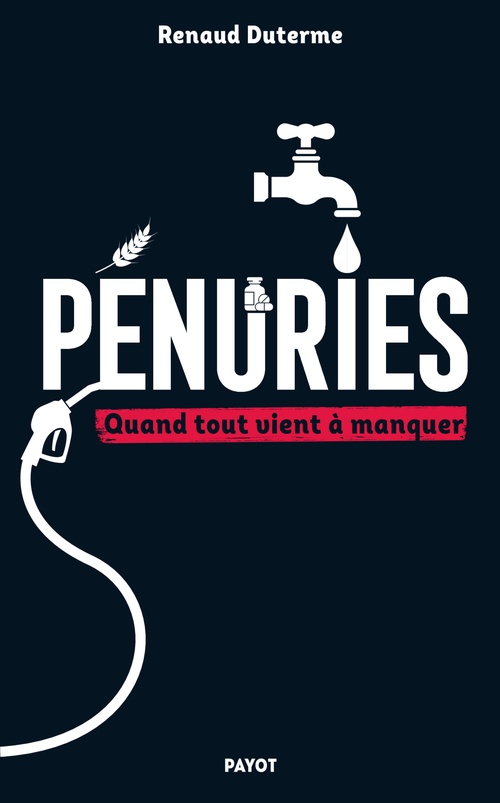 Couverture ebook de Pénuries, de Renaud Duterme