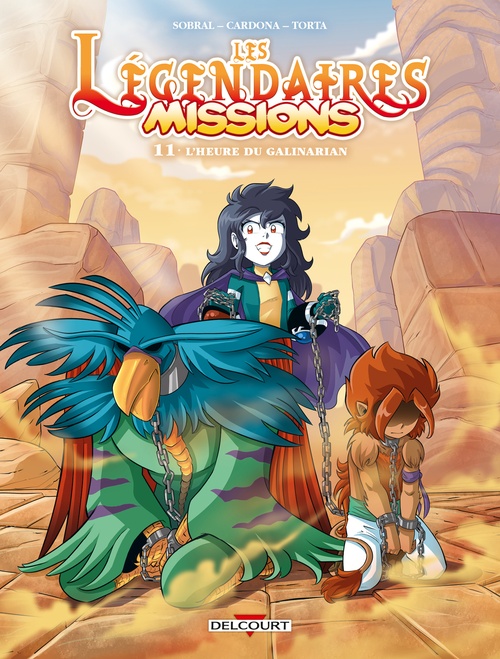 ebook cover of Les Légendaires - Missions T11 - L'Heure du Galinarian, by Philippe Cardona