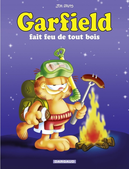 Couverture ebook de Garfield - Tome 16 - Garfield fait feu de tout bois, de Jim Davis