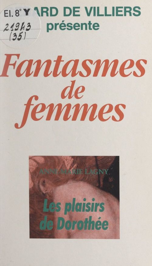 Couverture ebook de Les plaisirs de Dorothée, de Anne-Marie Lagny