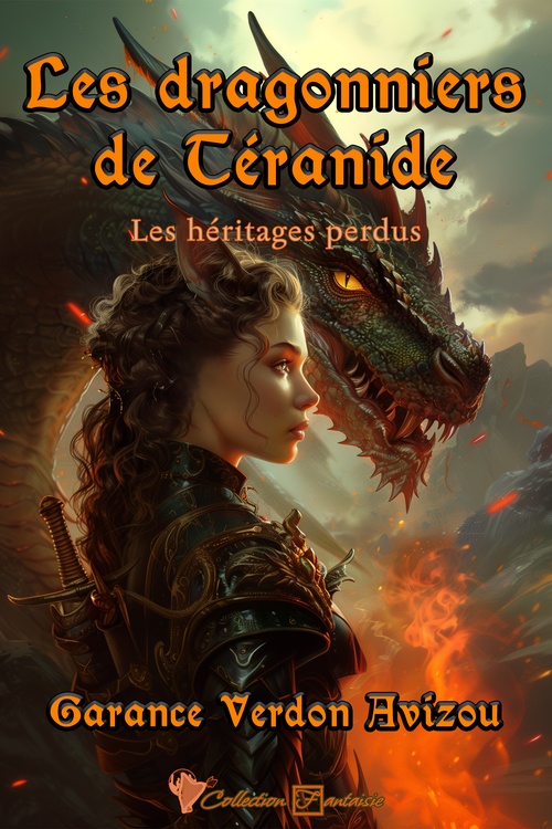 ebook cover of Les dragonniers de Téranide, by Garance Verdon Avizou
