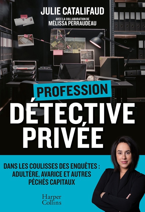 ebook cover of Profession Détective privée, by Julie Catalifaud, Mélissa Perraudeau