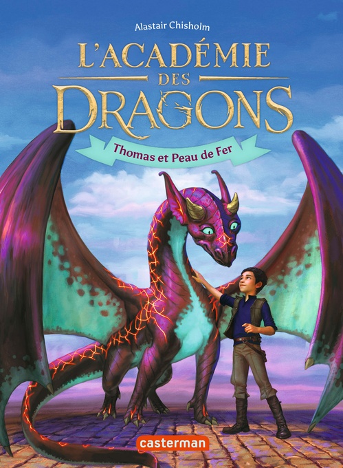 ebook cover of L'Académie des dragons (Tome 1) - Thomas et Peau de fer, by Alastair Chisholm