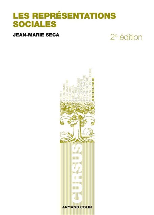 Couverture ebook de Les représentations sociales, de Jean-Marie Seca