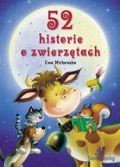 ebook cover of 52 historie o zwierzetach, by Ewa Mirkowska