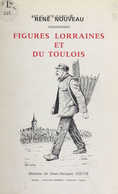 Couverture ebook de Figures lorraines et du Toulois, de Rene Nouveau