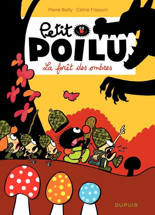 ebook cover of Petit Poilu - Tome 8 - La forêt des ombres, by Céline Fraipont, Pierre Bailly