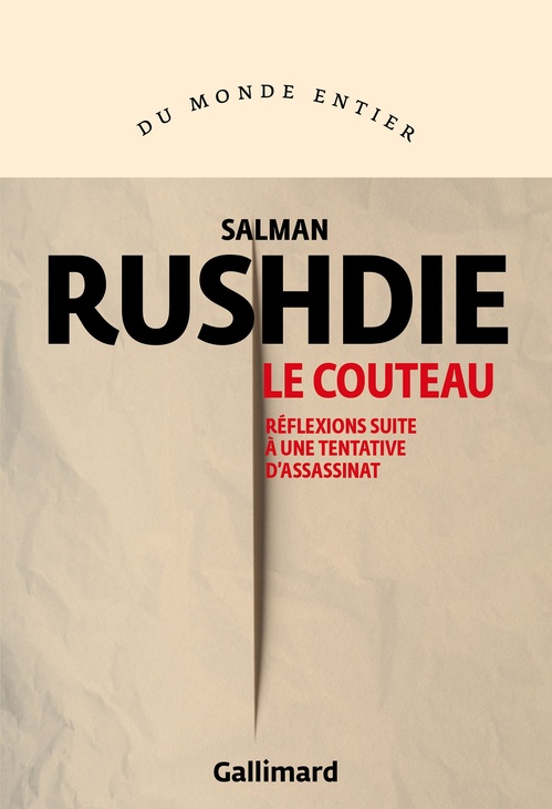 Couverture ebook de Le Couteau. Réflexions suite à une tentative d'assassinat, de Salman Rushdie