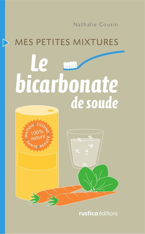 Couverture ebook de Le bicarbonate de soude, de Nathalie Cousin