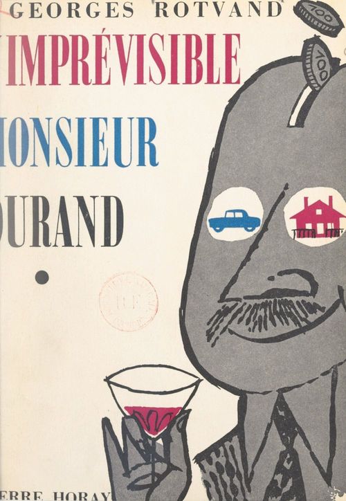 Couverture ebook de L'imprévisible Monsieur Durand, de Georges Rotvand
