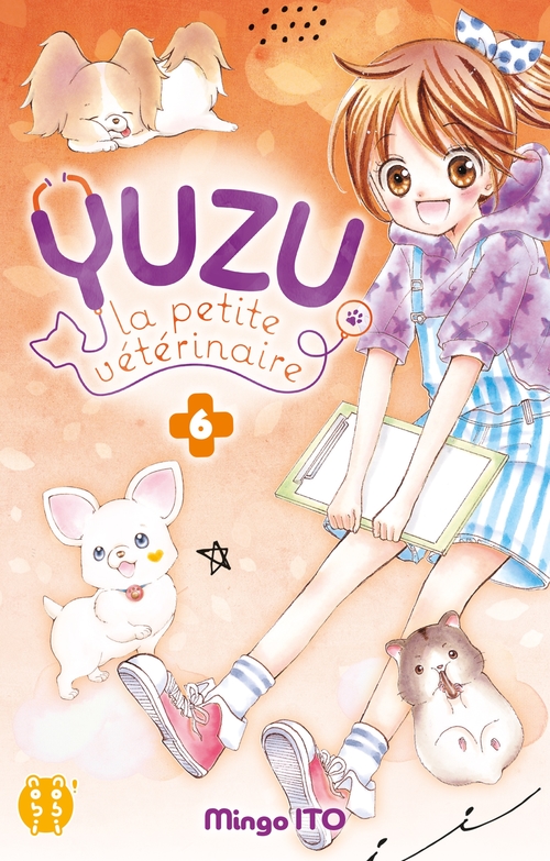 Couverture ebook de Yuzu, La petite vétérinaire T06, de Mingo Itô