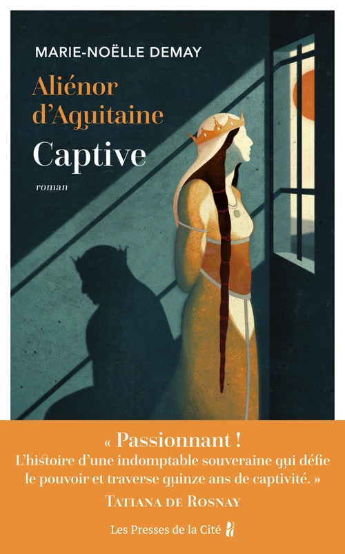 Couverture ebook de Aliénor d'Aquitaine. Captive, de Marie-Noëlle Demay
