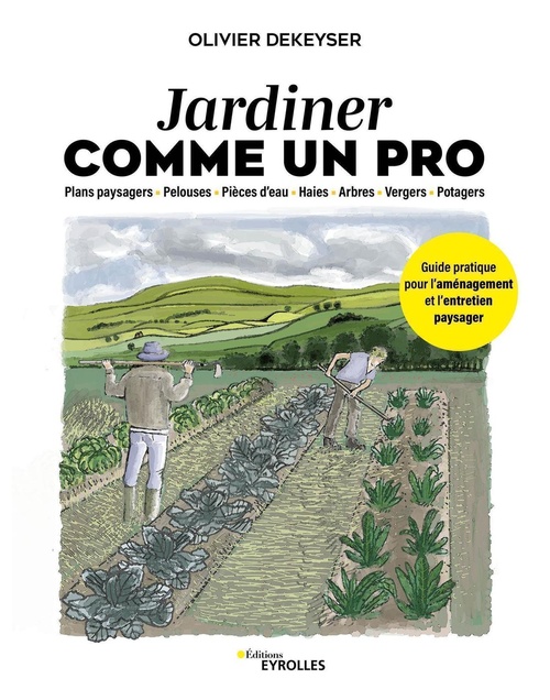 ebook cover of Jardiner comme un pro, by Olivier Dekeyser
