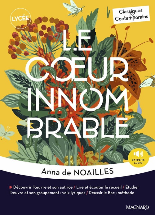 Couverture ebook de Le Coeur innombrable - Classiques et Contemporains, de Anna de Noailles