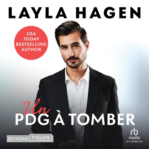 audiobook cover of Un PDG à tomber (Les Frères Whitley T3), by Layla Hagen