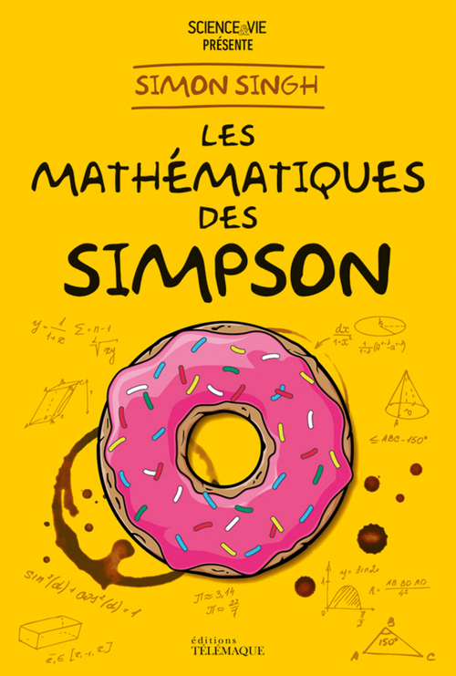 Couverture ebook de Les mathématiques des Simpson, de Simon Singh