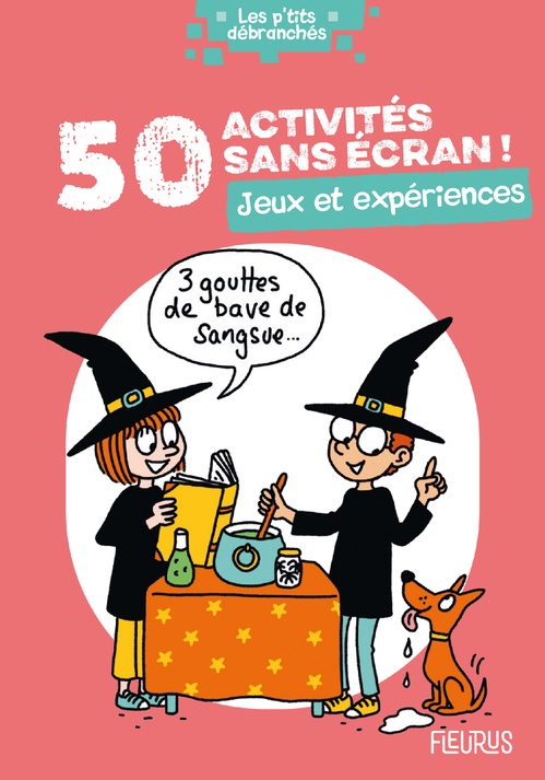 Couverture ebook de 50 activités sans écran ! Jeux et expériences, de Collectif
