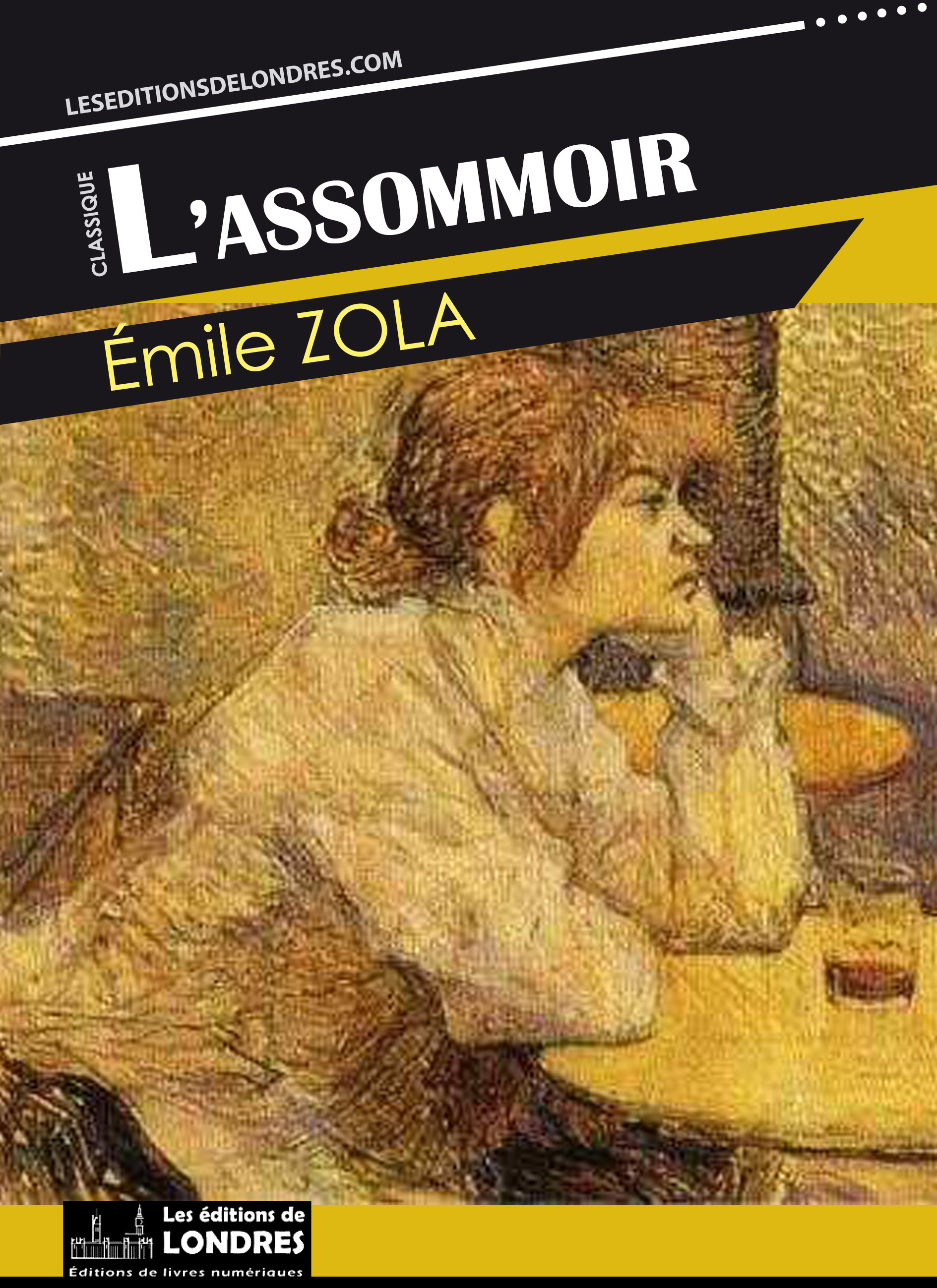 ebook cover of L'Assommoir, by Emile Zola