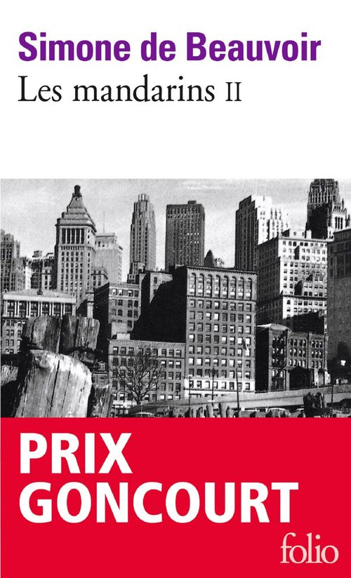 Couverture ebook de Les mandarins (Tome 2) - Les mandarins, de Simone de Beauvoir