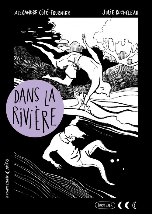 ebook cover of Dans la rivière, by Alexandre Côté-Fournier