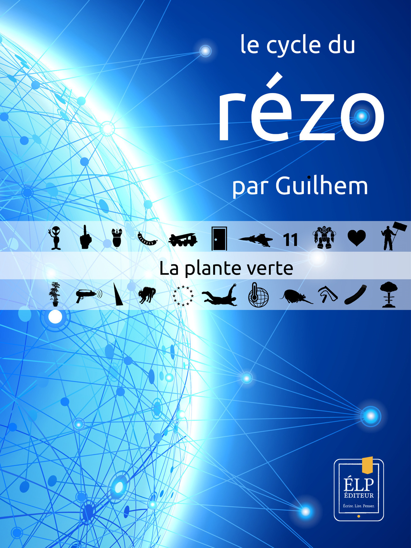 ebook cover of La plante verte, by Guilhem