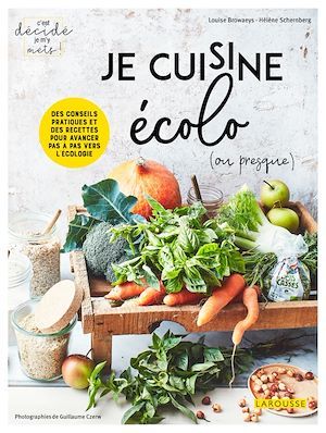 Couverture ebook de Je cuisine écolo (ou presque) !, de Collectif