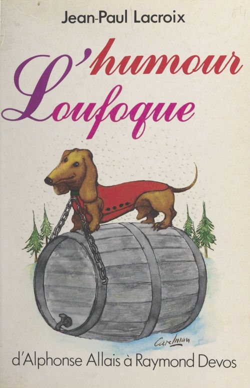 Couverture ebook de L'humour loufoque, de Jean-Paul Lacroix