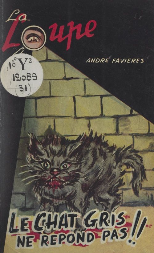 Couverture ebook de Le chat gris ne répond pas, de Andre Favieres