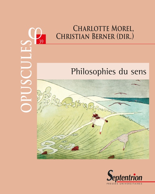 ebook cover of Philosophie du sens, by