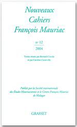 Couverture ebook de Nouveaux Cahiers François Mauriac N°12, de François Mauriac